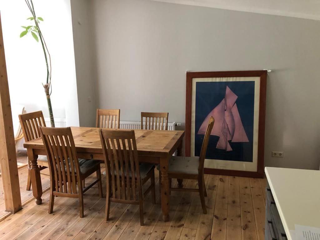 Ferienwohnung Sundlage 施特拉尔松德 外观 照片